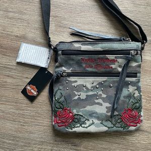 Harley Davidson Camo Crossbody